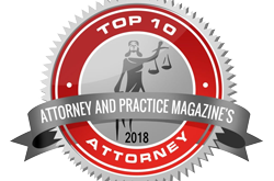 Top 10 Attorney and practice magazine's 2018 Attorney