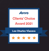 Avvo Client's Choice Award 2021 | Lee Charles Viacava | 5 stars